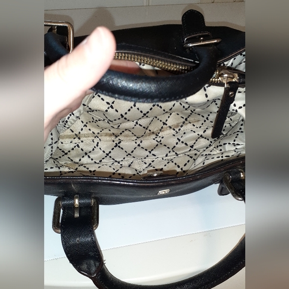 Medium sized Kate Spade black bag with crossbody strap - Picture 7 of 13
